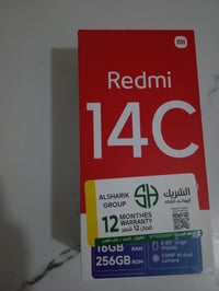 جهاز من شركة شاومي الريدمي 14c  Redmi 14 c ذاكرة :256GB ذاكرة عشوائية ...