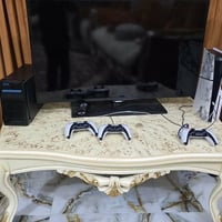 جهاز بلاي ستيشن 5 سلم للبيع ملحقاته جوستك عدد اثنين اصليه مال جهاز   ج...