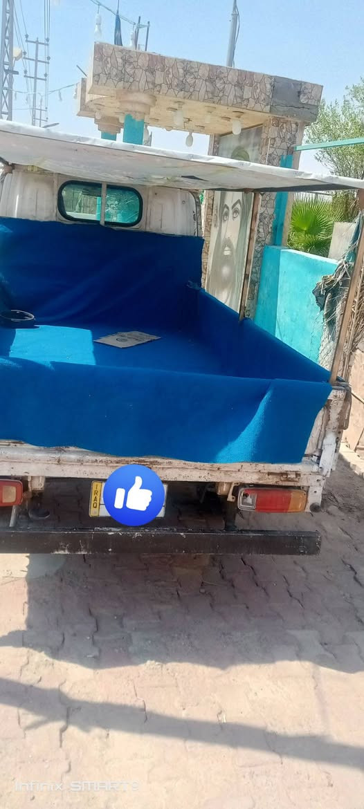 كيا نيسان كابستر موديل 2000  رقم نجف للبيع مكينه كيا بنكو خير من الله بدي تغليف بلايود خشب زوج تايرات ابو الخط جديد باتري ١٠٠امبير جديد  ملاحظه مداور ثاني يوم السعر 27 ورقه وبي مجال للطيبين المو شراي خلي يعبر المنشور ‏رقم صاحب السيارة  
( ‪ ***********‬‏)
