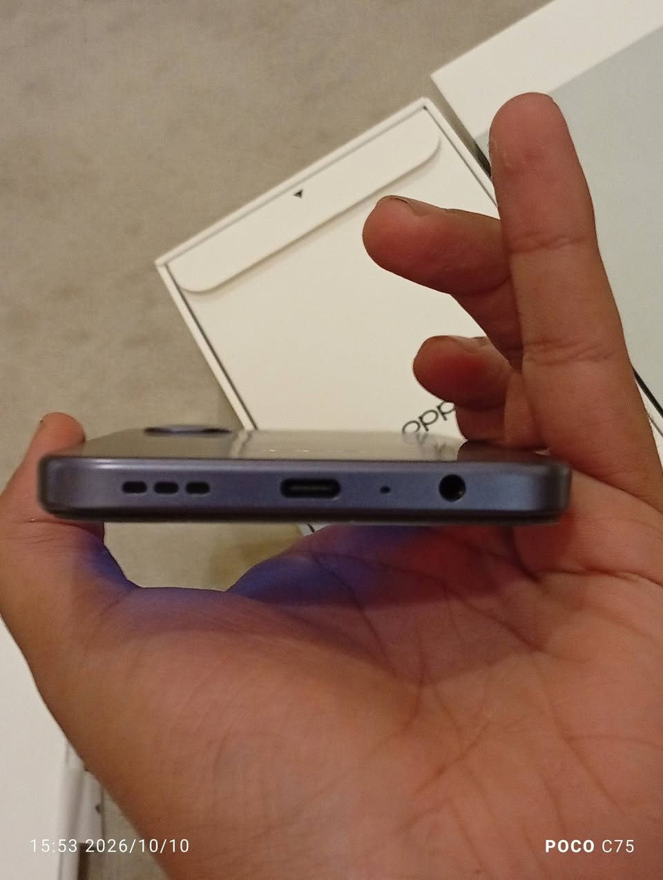 اوبو A6x • بطارية 6500mAh • شاشة 6.75 120Hz