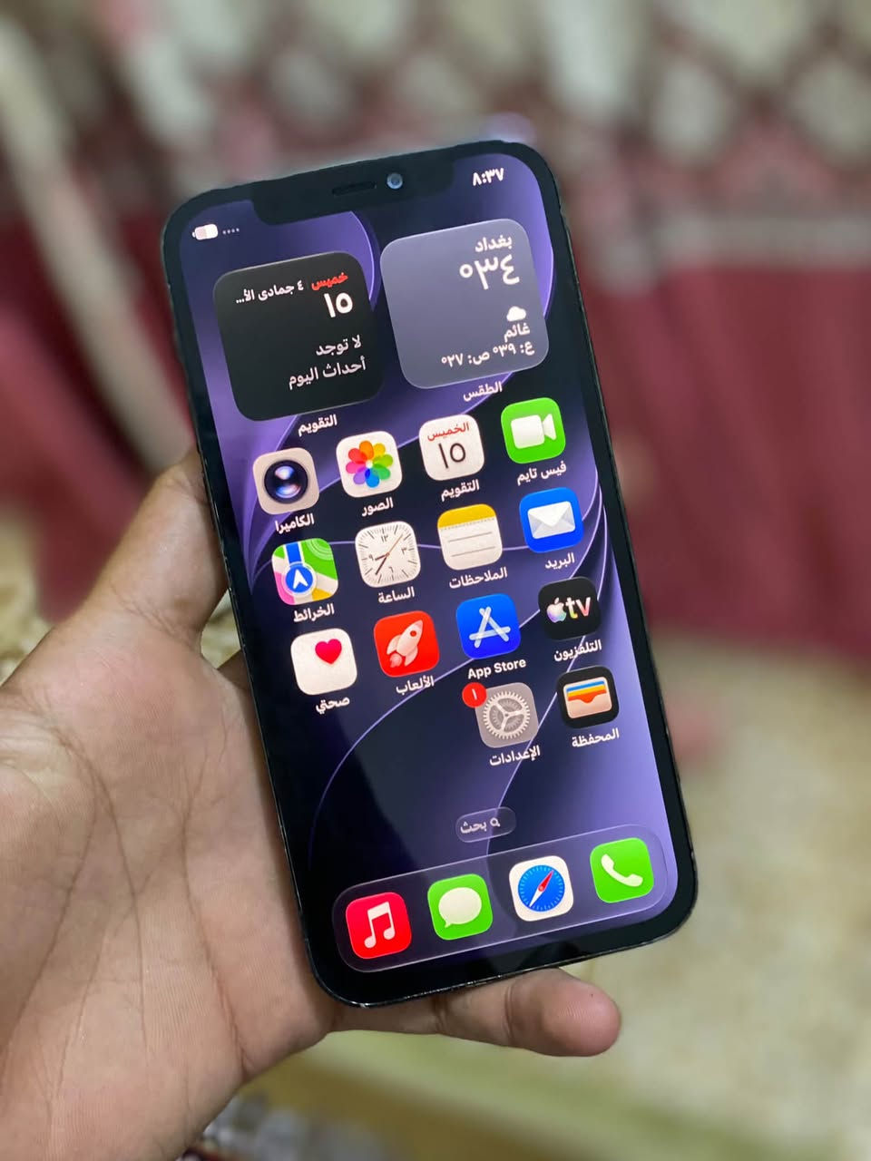 ايفون 12 برو • ٢٥٦ جيجا • بطاريه ٨٠%
