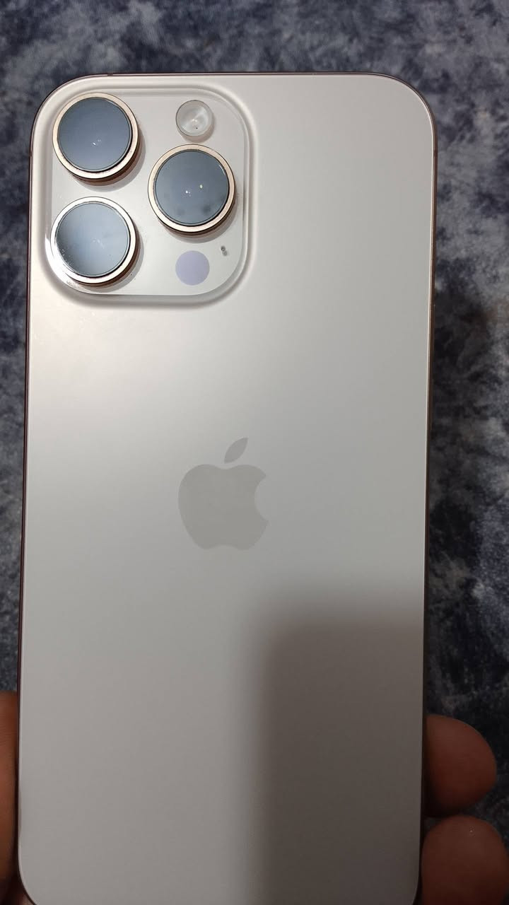 iPhone 16 pro max
بطارية 91‎%‎
دبل شريحة
الجهاز وتر بروف
ما مفتوح بلاد 
اللون صحراوي 
السعة 256GB
الجهاز استخدام شخصي ومحافظ علية
السعر 1350
للاستفسار : ***********
