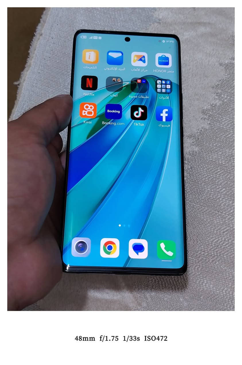 هونر x9a 5G
ذاكرة ٢٥٦ عشوائية ١٢
كله شغال لامفتوح ولامصلح استعمال قليل
مكاني بغداد ماكو توصيل
قفله ١٨٠ ألف
***********

نص مكتوب في الصور:
- 24mm f/4 1/20s ISO917
- 48mm f/1.75 1/25s ISO847
- 48mm f/1.75 1/25s ISO775
- 48mm f/1.75 1/33s ISO472