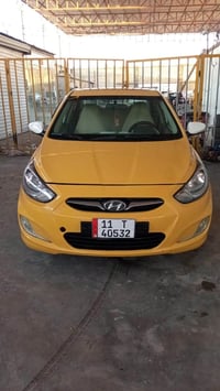 اكسنت موديل 2013خليجي فتحة  مكينة 1600 كير مكينة تبريد حداديه كله جديد...