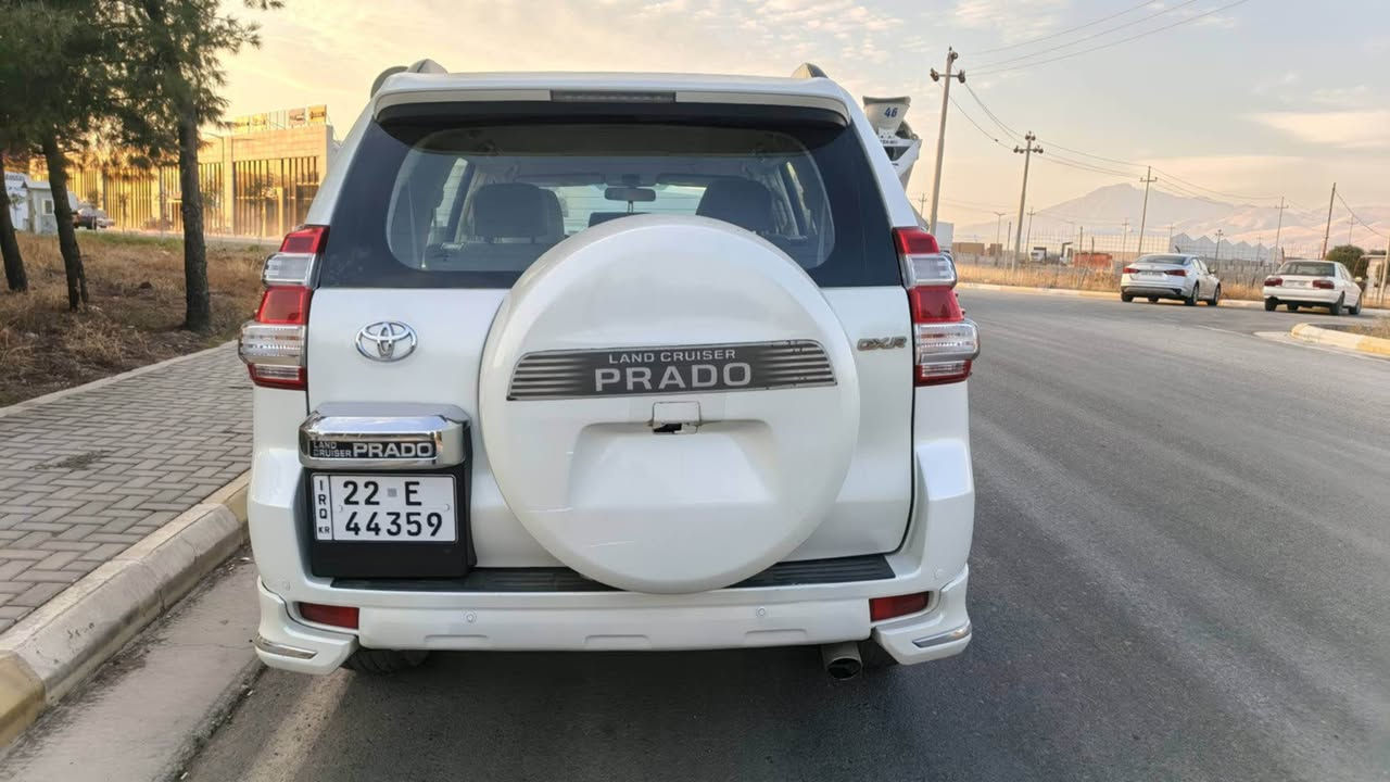 پرادۆ ٢٠١٥ | کلین
هەموو گیانی بە شەرتی شەریکە
لە دەحامی بۆ دەحامی، شوختی پێوە نییە
مەکینە ٦ پستۆن
سەنەوی تازە
تەنها ٢٠٠ هەزار کیلۆمەتر ڕۆیشتووە
نرخ: ٢٩٥ گەڵاو مەجالێکی کەمی برایانە 

وەتساب ***********

برادو 2015 كلين 

* السيارة بالكامل شرط الشركة، من الدعامية للدعامية، ما بيها أي صبغ.
* المكينة 6 سلندر.
* السانوي جديد.
* ماشية 200 ألف كم.

السعر: 295 ورقة السعر بي مجال بسيط جداً، إخوان.

وەتساب *********** أربيل, العراق
