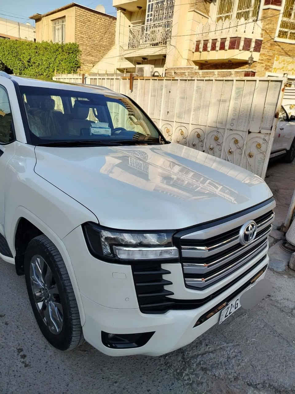 السلام عليكم...
لاندكروز خليجي  رقم اربيل موديل 2022 سبعينية Gxr شركة ساز تطبيق ٣شاشات  كشنات تبريد  جنطة كهرباء سلايد روف رقم اربيل مكفولة عدا بارد مقدار اصبع 
السعر /  595 $ 
الإتصال/ ***********
