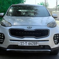 كيا سبورتج Lx 2018 وارد امريكي Kia Sportage Lx 2018 Silver  محرك 2.4L ...