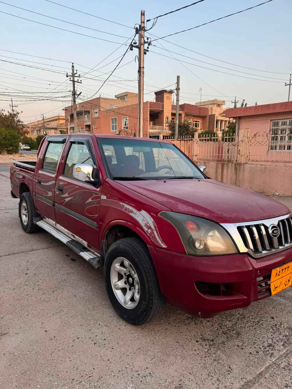 پیکاب گۆناو بۆ فرۆشتن 

مۆدێل 2010
 
بێ سبوغ بێ لێدران 

نرخی 50. وەرەقە و مجال 

ژ.م.  ***********
