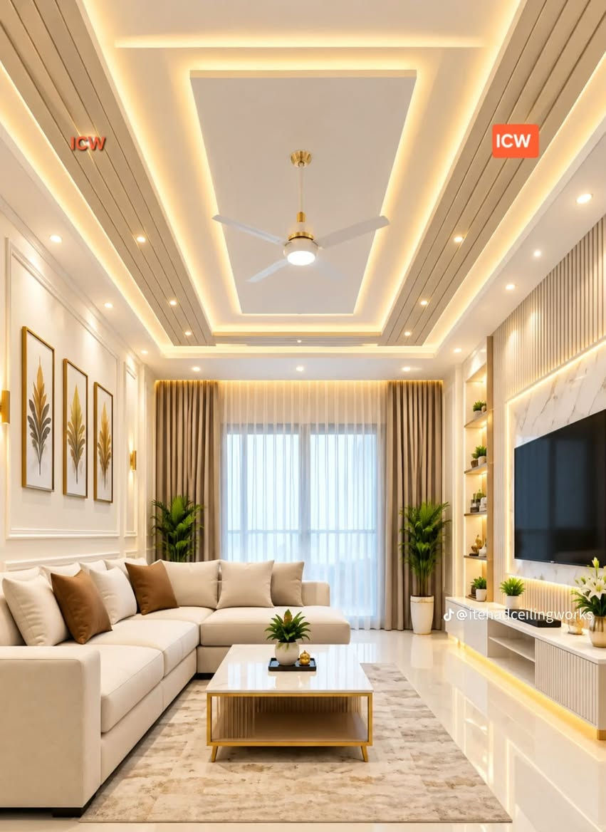 ديكورات • اسقف • تسليم مهندس