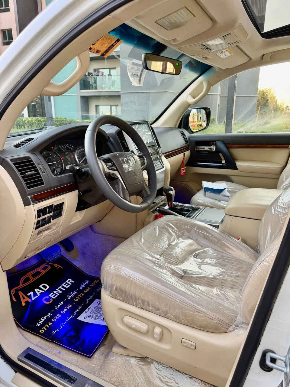 ‏Land cruiser GXR  2017  V6

‏ وايت ادشن اصلى
لاندكروزر ٢٠١٧  GXR
🔻ارخص سعر بكل العراق
‏‎ملاحظە : الاخوان رجائن بس بیع نقد بدون مراوس📌
أخت زيرو بل كارتون 📦📦
‏‎لاندکروزر 2017  وايت ادشن اصلى
‏‎💎محرک 6 سلندر 
‏‎⌛️ماشي 85,000 ألف
‏‎💎 بسمطين  +سماعة بيلادي +فرشات بيلادي مجوود 

‏‎💎 مكفولة كفالة عامة من الدعامية إلى الدعامية
‏‎ 💎 بدون صبخ .بدون بارد  ،بدون رصعات ،بدون حتى شخط
‏صبغ ،رمل مابي ، ..بقية كلها بشرط

‏‎🧬فول فول مواصفات
‏‎شاشة كبير لمس  حاسة رادارات
‏‎كاميرات 3 شاشات سيلاد فتحة سقف 
‏‎كشن جلد كشن كاراباي شحن موبایل  8 اريباك تبريد مركزية
‏‎بصمة تشغيل عن بعد باب جاك سلاجة ليد زينون 
‏  فورويل هوك
‏‎سيـارة عل نظافتها احسبها صفر زيرو

💎 تخم تاير دنلوب الاصلي

‏‎ 💎محرك كير بشرط مامفتوح
‏‎سيارة حيل نظيفة كلشي عل بلاد لوك
‏‎سنوية زنكة كلشي جديد مدفوع لـ2029
‏‎باسمي السنوية بشرط تحويل و خرامة 
‏‎سيارة مابيـها دينار مصرف كامل من كل نواحي

‏‎♻️نفسي يوم /تحويل و وكالة حاظر 
‏‎📍مكانك /داخل سليماني

‏‎💵 سعر 445$
‏‎☎️موبايل/ *********** بغداد, العراق
