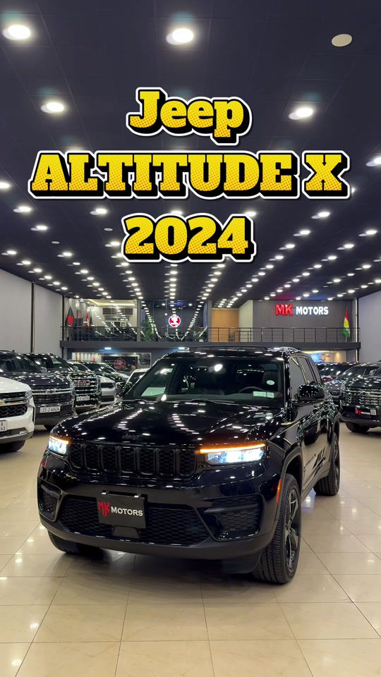 مرحبا بيكم -Welcome-بەخێربێن النوع /Jeep الموديل /ALTITUDE X سنة الصنع /2024 المحرك /V6-3.6L-293hp ناقل الحركة / أوتوماتيك   نوع الوقود / بنزين  عدد الاميال /15000mil ‎بۆزانیاری زیاتر پەیوەندیمان پێوە بکەن جێگای دل خۆشییە *********** *********** ناونیشان/ Erbil 100m Road opposite Cherry Com - MK motors ‎‏#kurd #kurdistan #cars #bmw #mercedesbenz                        

نص مكتوب في الصور:
- Jeep ALTITUDE X 2024