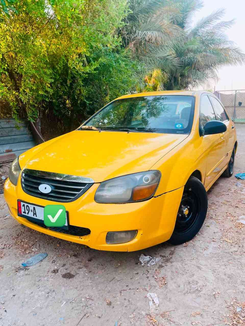 السلام عليكم 
كيا سبكترا موديل 2009 كير مكينة تبريد خير من الله 
حادثها جاملغ خلفي 
مكينة 2000 دوش  دوشمة ارضية كاملة 
رقم كربلاء تحويل مباشر  
مصفرة هيئة وغرامات السيارة جاهزة 
سعرها 70 وبيه مجال 
مكاني بابل / الدبلة /***********
