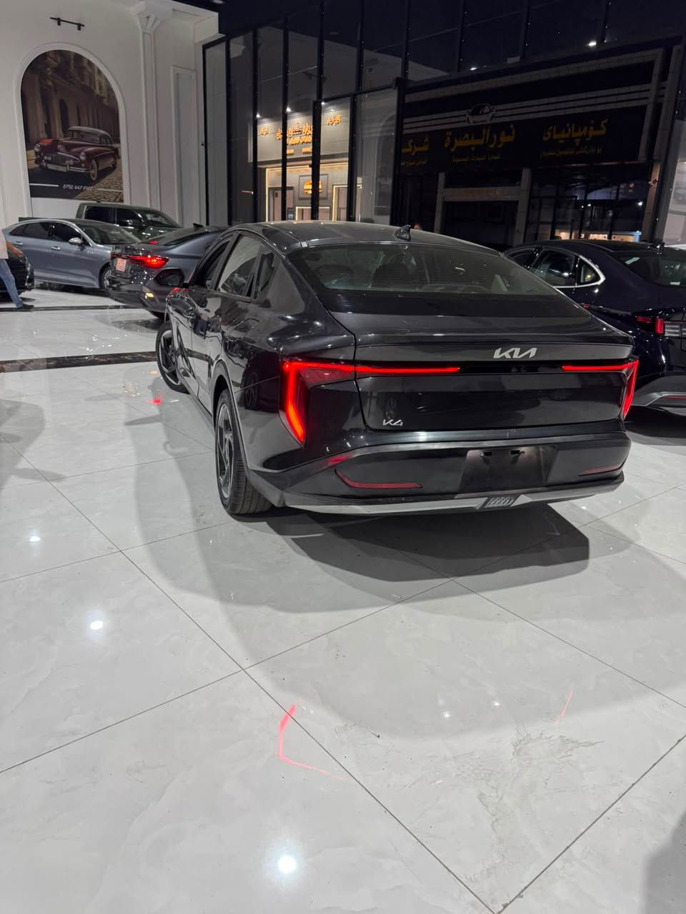 KIA K4 2025
بجم و خلفي كبس 
ماشية 13 الف 
بابين صبغ و حافه جملغ و باب صبغ 
بدون دواخل و شاصي 
ايرباك بس پرده 
سيارة جاهز و كاتي ترقيم شمال 
نص موصفات
بصمة 
بريك بصمة 
ابواب بصمة 
تشغيل من بعيد 
لايتات LED 
شاشة كبير 
صندوق كهربائي 
رادار خلفي 
رادار امامي 
رادار جانبي 
سعر 149$ 
صور حادث موجود نشر 
*********** واتساب موجود أربيل, العراق
