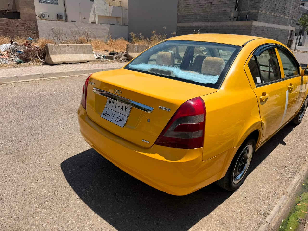 شيري A5 موديل 2013 رقم أربيل تبديل جامرلغ امامي بدون دواخل السياره كله ع البلاد مابيها نقص جاهزه دفتر بانزين موجود السعر 57 بيه مجال بسيط  ***********
