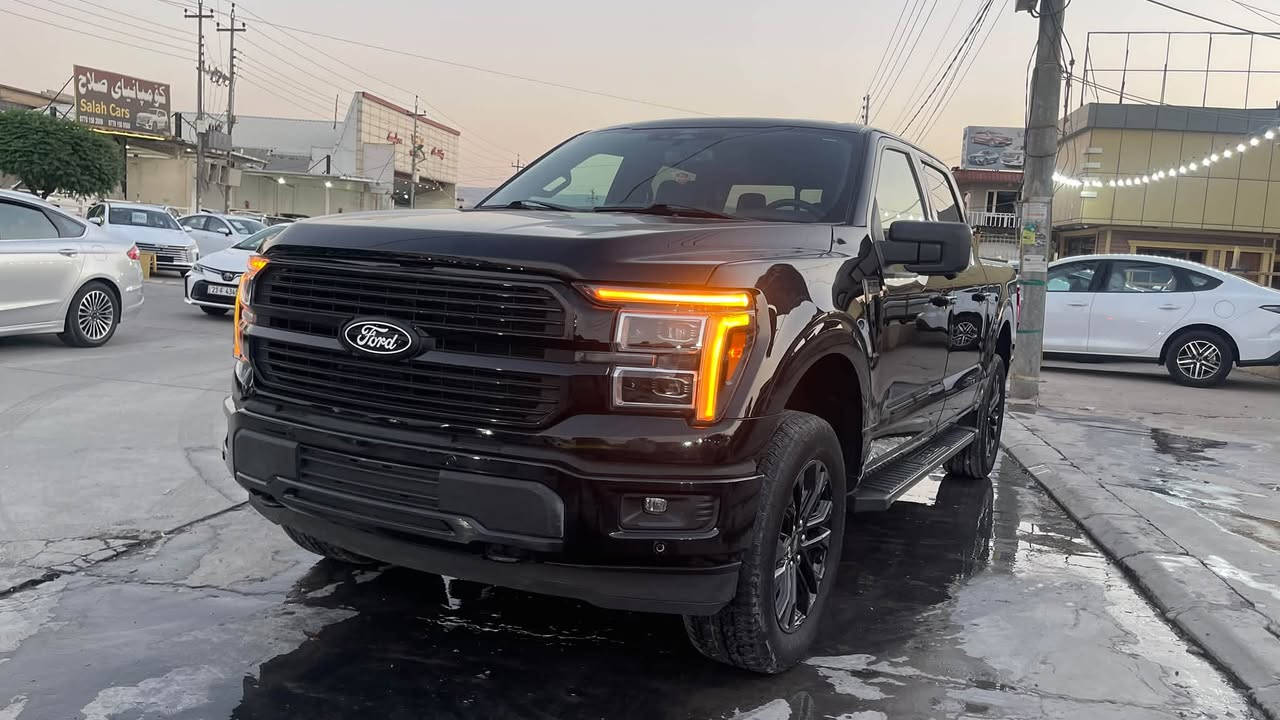 Ford f150 XLT

موديل 2024
4x4
شغال
شاشة كبيرة
رادار
كاميرا 360 
گير ارضي 
دبل اكسل 
‎رادار ٣٦٠

كشنات هيتر و كهربائي
بدون صبخ 
من دعامية لدعامية بشرط 

***********

Whats app

***********

#ford #f150 #xlt #2024 #clean
