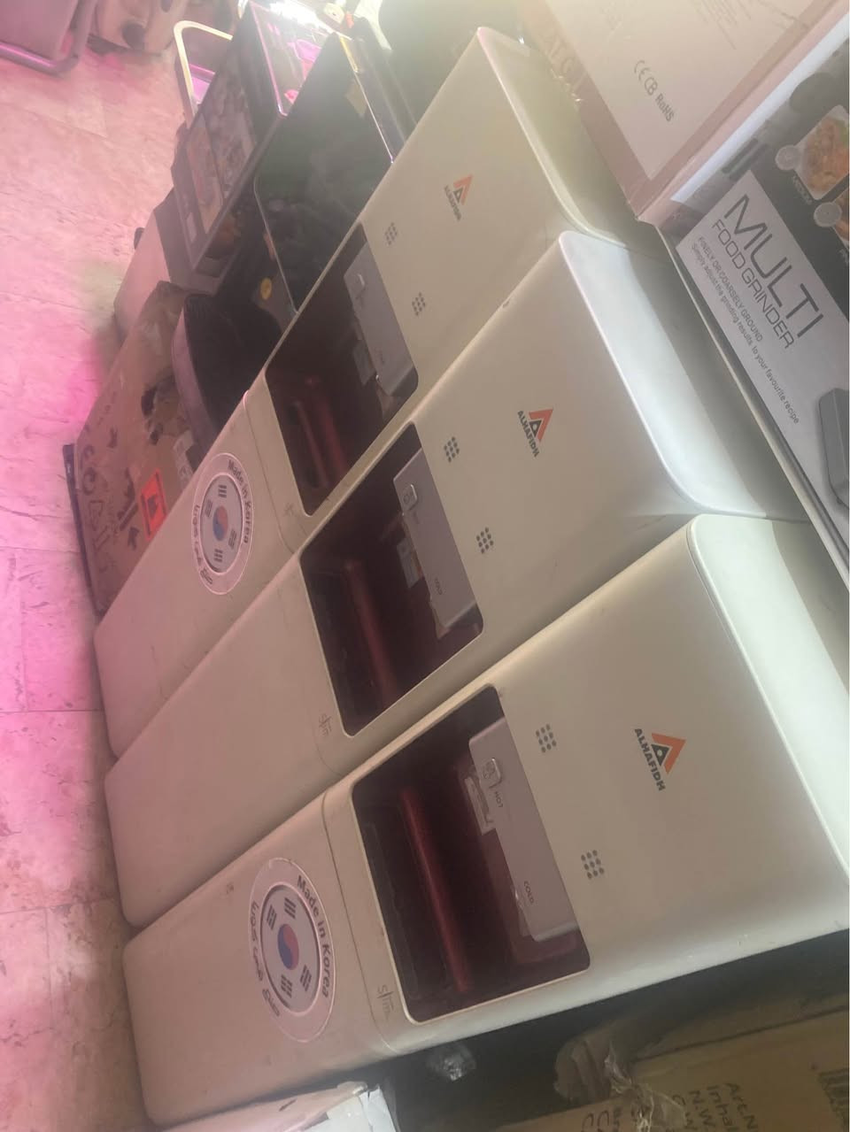 براد ماء  شرط شغل تبريت ثلج اخر ٣ قطع  ١٣٥ بيه مجال العنوان كوفه يوجد توصيل جميع المحافضات *********** النجف, العراق
