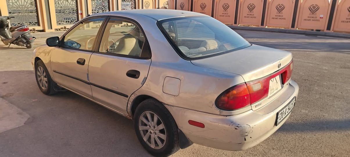 السلام عليكم
مازدا بروجستا موديل ٩٥ رقم ديالى انگليزي الگير جيد جدا التبريد شغال فقط صوت بالمحرك ونازل من سعر السياره ٣٠٠دولار السعر ٣٠ ورقه مكان السياره بغداد السيديه موبايل ***********
