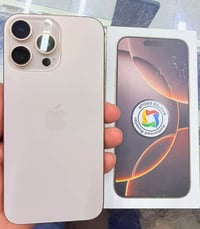 آيفون 16 برو ماكس • ذهبي • بطارية ٩١٪