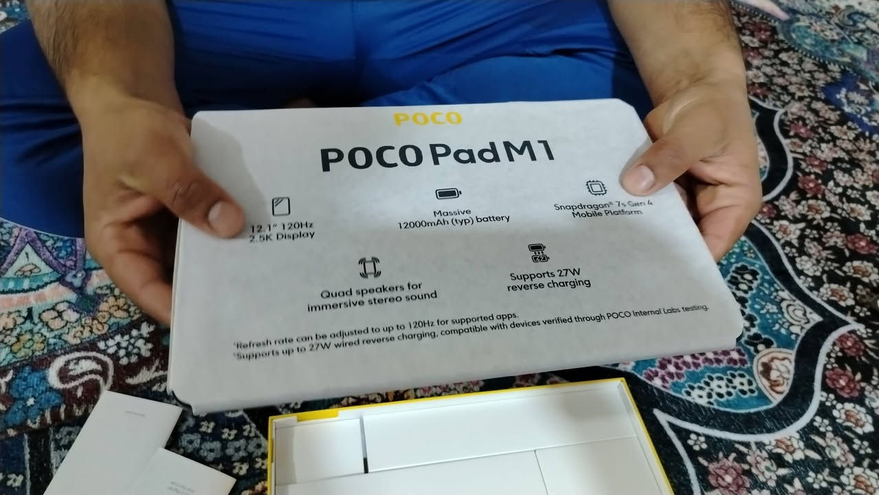 بوكو باد M1 • 256 • بطارية 100%