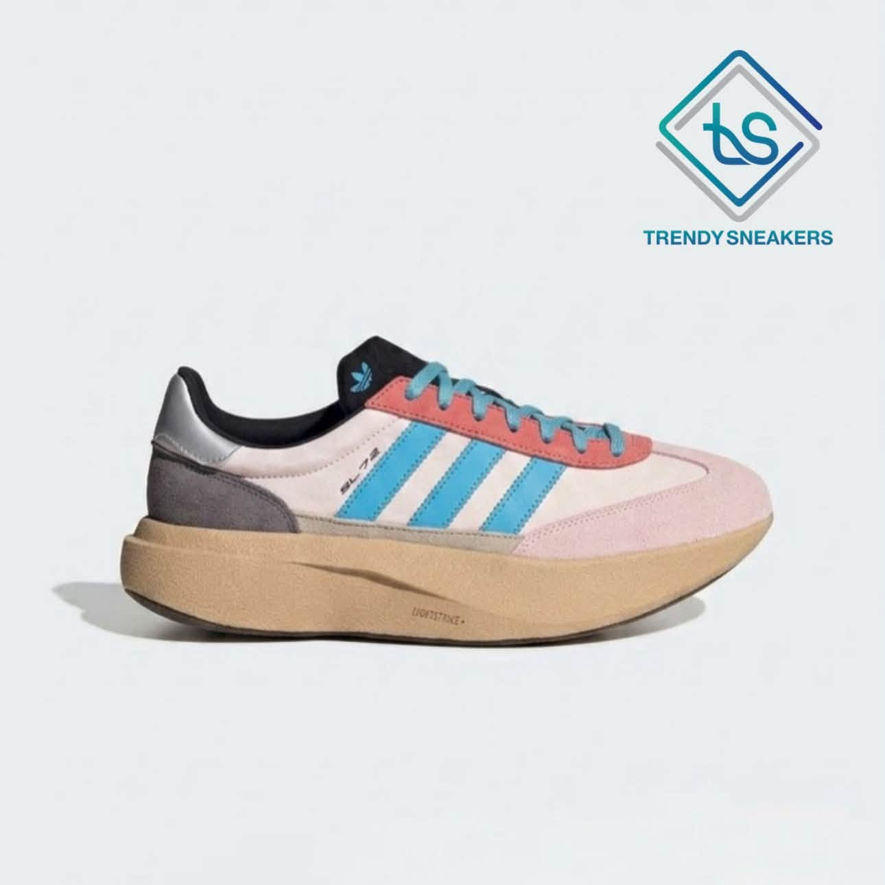 محتار بأي لون؟ 😏

إذا تحب الأحذية اللي تعطيك ستايل شبابي بدون مبالغة، Adidas SL 72 Pro 
خيار يستاهل تشوفه.

تصميم مستوحى من ستايل أديداس الكلاسيكي، لكن بلمسة عصرية تخليه سهل التنسيق ويا ملابسك اليومية.

والأحلى؟
متوفر بـ 8 ألوان مختلفة 👟🔥
يعني عندك خيارات أكثر حتى تختار اللون اللي يناسب ستايلك.

📦 متوفر الآن
🚚 توصيل لجميع محافظات العراق

للطلب والاستفسار مراسلة الصفحة أو الاتصال: ***********

#Adidas_SL72_Pro #اديداس #Trendy_Sneakers

نص مكتوب في الصور:
- ts TRENDY SNEAKERS
- TRENDY SNEAKERS
- adidas TRENDY SNEAKERS
- adidas