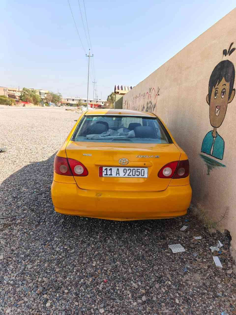 السلام عليكم
للبيع أو المراوس 
كورلا نحلة 2008 رقم بغداد وبإسمي سنوية لل 2030 السعر 65 وبيها مجال وإذا مراوس ب كورلا أو النترا حديث وانطي فرق 
***********
