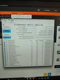 هاردات لابتوب • هارد 1TB • SSD ١٢٨GB