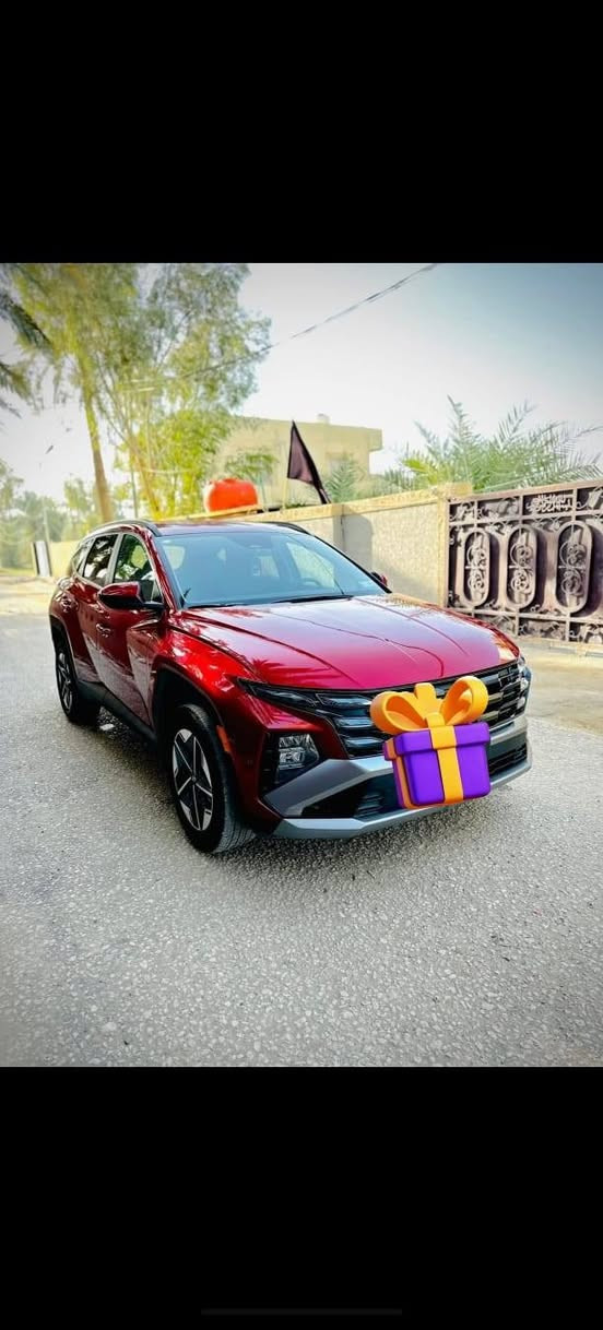 السلام عليكم  توسان2025 للبيع فقط 
السعر 188 ورقه مجال بسيط 

محرك 2500  
حادثها طلقات بدون ايرباك بدون تبديل رقمها قادسيه شهداء 
مواصفات حلوه وذكيه 
شاحن لاسلكي 
بصمه 
دخول ذكي  
كار بلي 
شاشة كامرة خلفية 
رادارت 360 درجة
كشنات وتدفئة بالكشنات 
تبريد قطعتين 
وضعيات قياده 
هاند بريك دگمه
اوتو هولد 
خاصية إطفاء المحرك بالازدحام
خاصية النزول من المنحدرات
مثبت سرعه تفاعلي ومحافظة على المسار 
شاشة عداد ايباد
تشغيل عن بعد وبيها هواي مواصفات 
السياره احله من الصور وجاهزه مكانها الديوانية تفاصيل أكثر خاص 

***********
