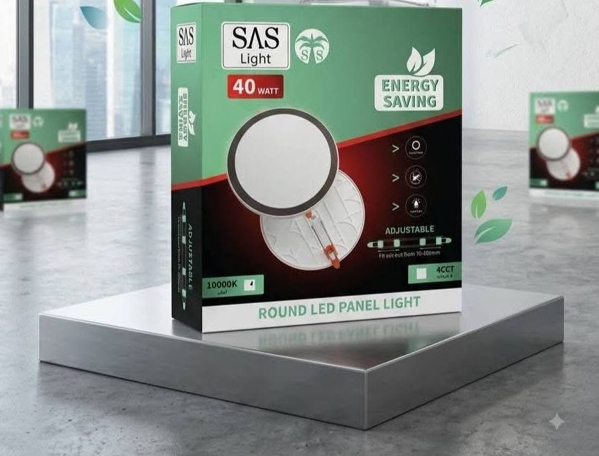 وفرنا لكم بانل ليد (Round LED Panel Light) الأصلي والعالي الجودة

 بتصميم أنيق وإضاءة مريحة للعين، مع ميزات متطورة:

🔹 متوفر بقدرات مختلفة (مثل 20 واط و 30 واط و 40 واط).
🔹 إضاءة قوية وموفرة للطاقة (Energy Saving).
🔹 درجة لون 10000K أبيض صافي / 4 CCT.
🔹 تصميم عملي قابل للتعديل (Adjustable).

​مناسب للمنازل، المكاتب، والشركات لإضفاء لمسة جمالية وإنارة مثالية.
​📞 للحجز والاستفسار، يرجى الاتصال أو مراسلتنا عبر الواتساب على الرقم:
 ***********

مجمع سوق الشيوخ المركزي
حي الجوادين الشارع العام
قرب السيطرة...
