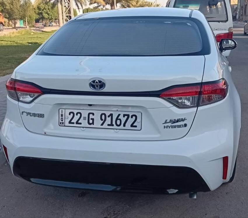 ---
🚗 *تويوتا كورولا ليفن هايبرد 2024 للبيع - 

*تفاصيل السيارة:*
- ماشية: 35 ألف كم فقط
- اللون: ابيض لؤلؤي
- الداخلية: جلد احمر فاخر 🔴
- المحرك: 1800 هايبرد اقتصادي
- *الرقم: اربيل* 
- *العنوان: النجف*

*المواصفات:*
- شاشة كبيرة + بصمة
- كاميرا + حساسات
- فتحة سقف
- تبريد قطعتين ثلج
- بارد - باب وجاملغ فقط

*السعر: 138 ورقة وبيها مجال*

*للتواصل: ************

حالة ممتازة - جاهزة للتسجيل - تريد وكالة تريد مداور

نص مكتوب في الصور:
- تويوتا كورولا ليفن هايبرد 2024 للبيع – نسخه هايبرد فاخرة تفاصيل السيارة • ماشية: 35 ألف كم فقط • اللون: ابيض لؤلؤي • الداخلية: جلد احمر فاخر • المحرك: 1800 هايبرد رقم اربيل المواصفات • شاشة كبيرة + بصمة • كاميرا + حساسات • فتحة سقف • تبريد قطعتين • بارد – باب وجاملغ فقط السعر: 138 ورقة وبيها مجال HYBRID 1800 العنوان: النجف للتواصل: *********** حالة ممتازة • جاهزة للتسجيل • للجادين فقط
