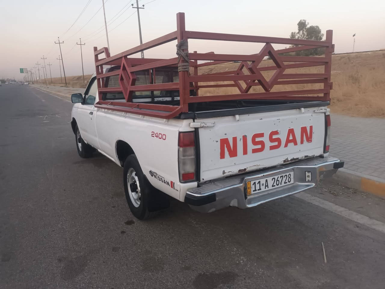 نيسان ٢٠٠٢ بؤفرؤشتن سةنةوي بةناو خؤمة شةرت تحويل وكالة سةيارةكة جايزةو زؤر باكة شةرت دعمو سبوغي نةبي جاملغو بؤنيت نةكراوةتةوة قيتاني بؤدي بلاد نةتةقيوة كيرو مكينةو ئكسلو شاسي بةشةرت تاية تازة تاخم بيش تازة تاخم دواي تازة جةمجةو ناوبؤدي تازة تةبريد لةكةل سويج كارةباي بةشةرت هةموي ئيشةكات سةيارةكة هي دةسي خؤمةو نمونةية  ***********  ***********
