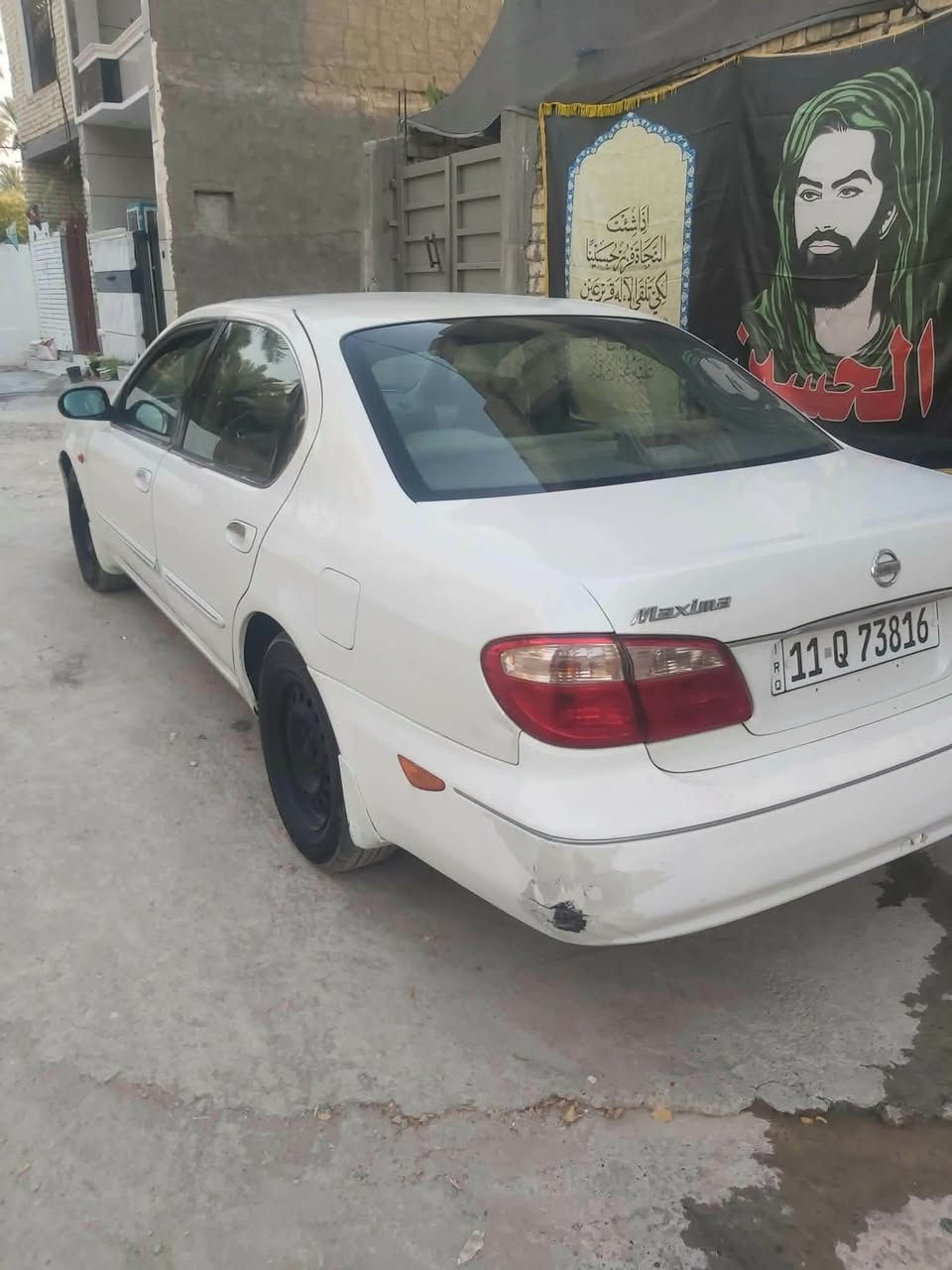 السلام عليكم سياره نيسان 2008 للبيع محرك وكير وتبريد خير من الله السياره نظيفه جدا بيه طخه خفيفه بالجاملغ فقط 
السعر ب53 وبيه مجال /العنوان الدوره البعيثه 
الاتصال ع الرقم /***********
