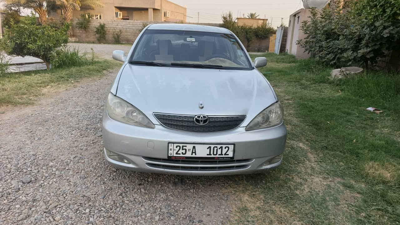 السلام عليكم كامري للبيع موديل ٢٠٠٥ گير محرك شرط صدر جديد تايرات باتري جديد رقم كركوك دولي شرط التحويل شاشه ايباد لايت زنون تبريد تدفئه صبغ عام جمالية لون سلفر 
كشن كهربائي 
الاتصال :‏‪***********‬‏ 
يرهم مراوس 
السعر73 وبيه مجال
