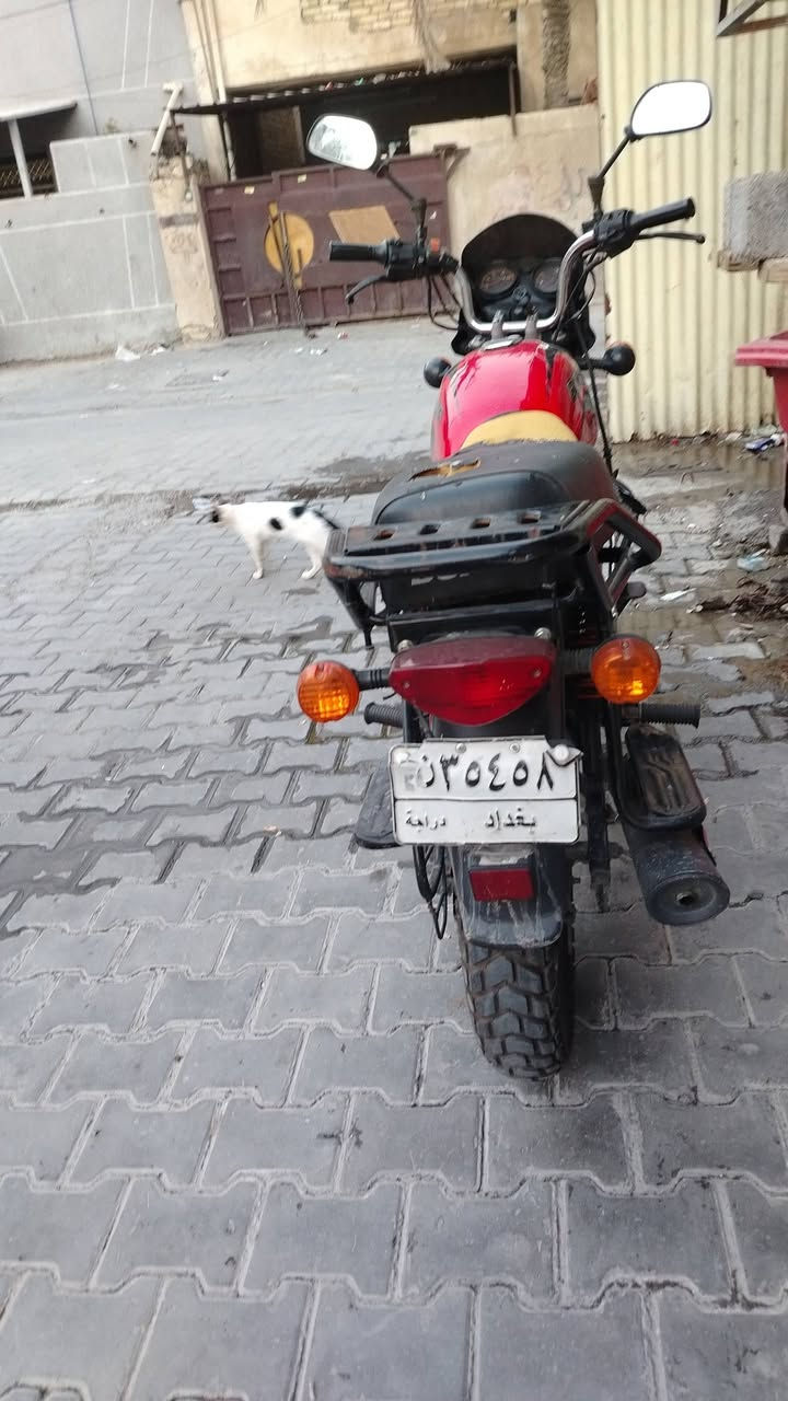 عندي بوكسر 22 مرقم  مشروع وطني محرك طابوكه كلج يخبل كبل للشارع رايده 2500 وبيه مجال حك الجيه مكان الدراجه بغداد الحريه ***********
