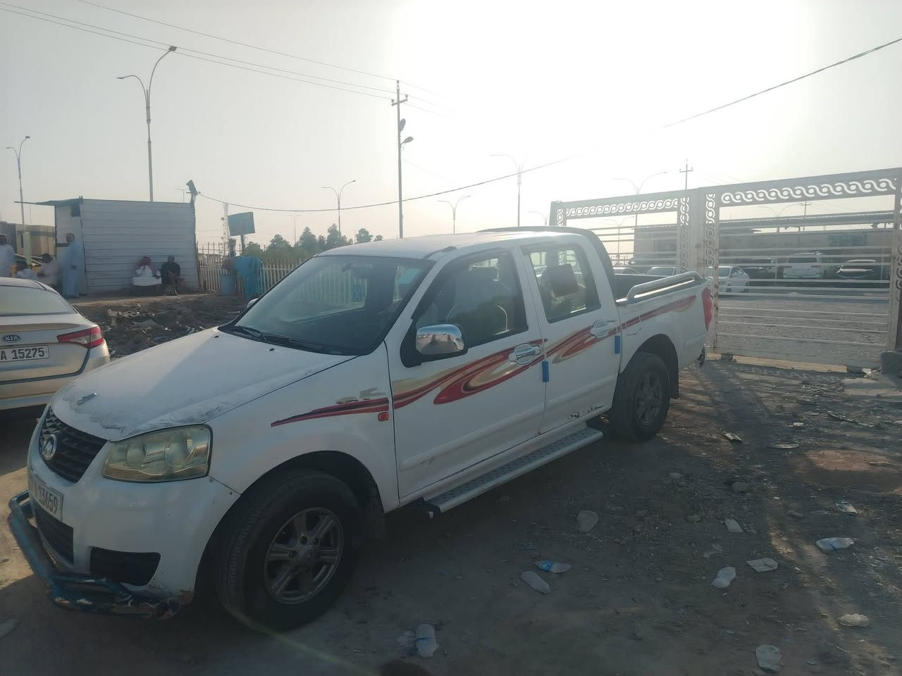 كريت ويل موديل ١٤كيرمكينه تبريد كله شرط سياره بيها فقط جاملغ الامامي الايسر تبديل والباقي ابلاد حداديه خير من الله تبريدها ثلج جاهزه سياره فقط رقم نكليزي تحويل ثاني السعر ٦٦وبيها مجال  يوم الاستفسار اتصال عل رقم ***********
