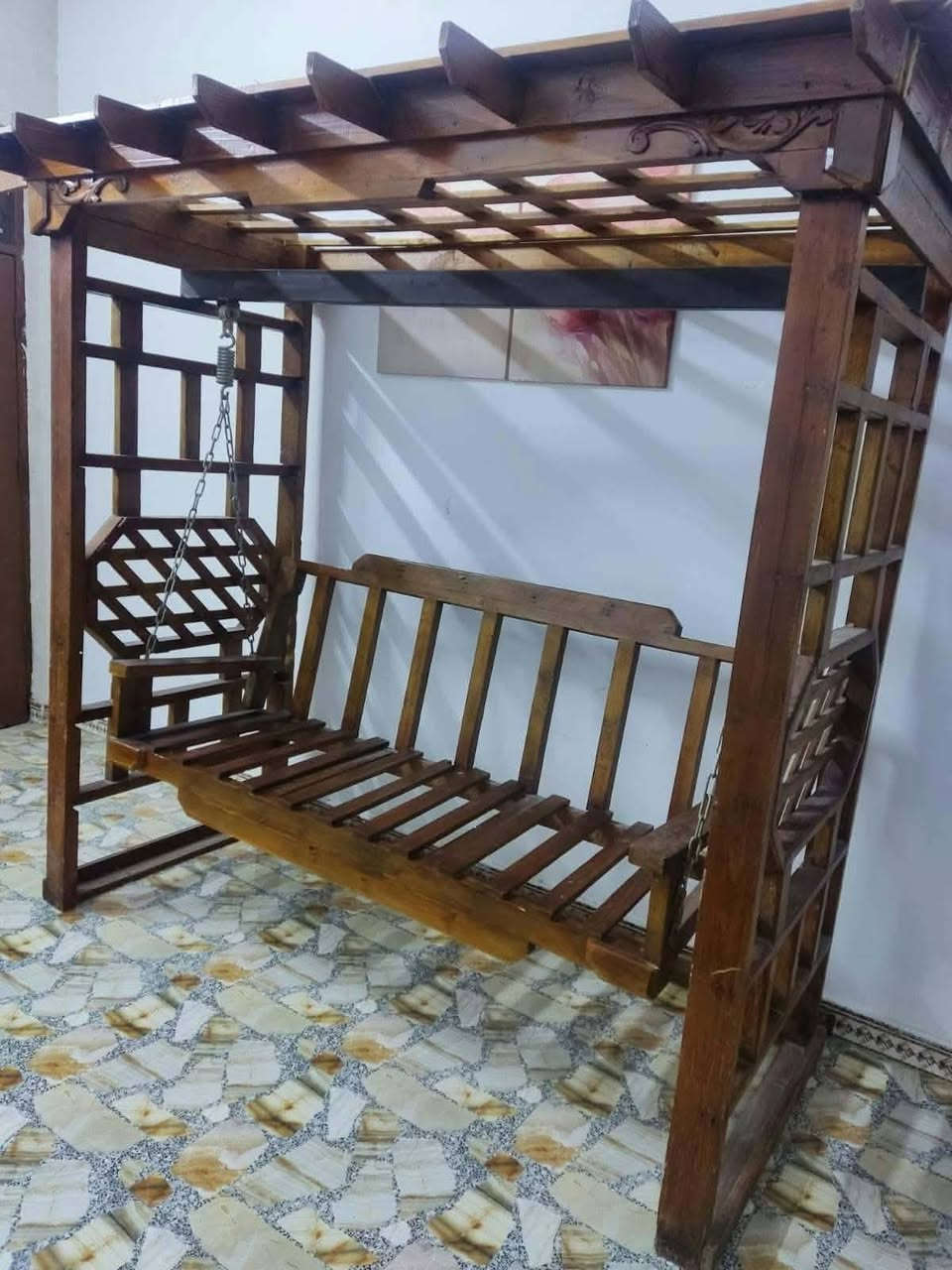 مرجوحة خشب كبيرة 
325 فقط
***********
