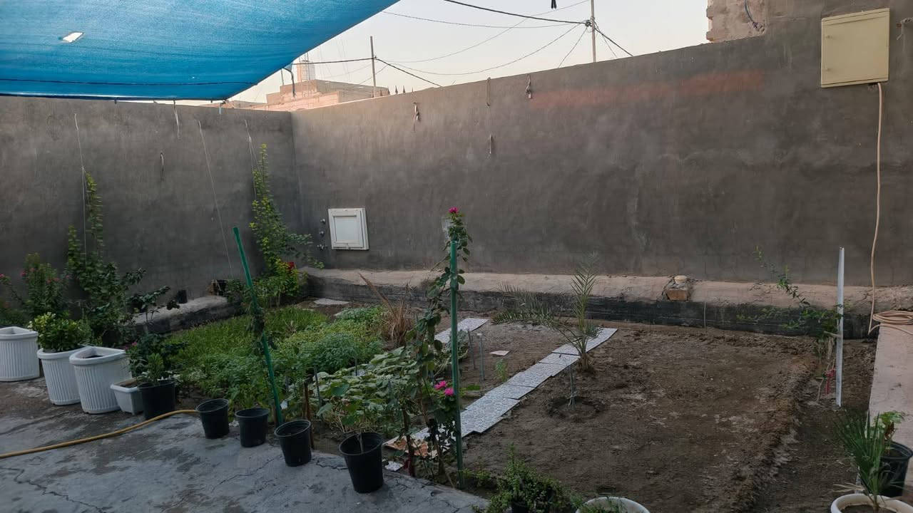 السلام عليكم بيت طابو صرف.للبيع مساحه325بناء200..متروحديقه125مترصاله١٢×٤ وغرفتين وحده سويت6×4والثانيه5×4....مكشوفتين 3حمامات..البراني 94بدون لبخ المكان الحيره شارع الحولي حي الحسين قرب المدرسه الصيني.الاتصال***********
