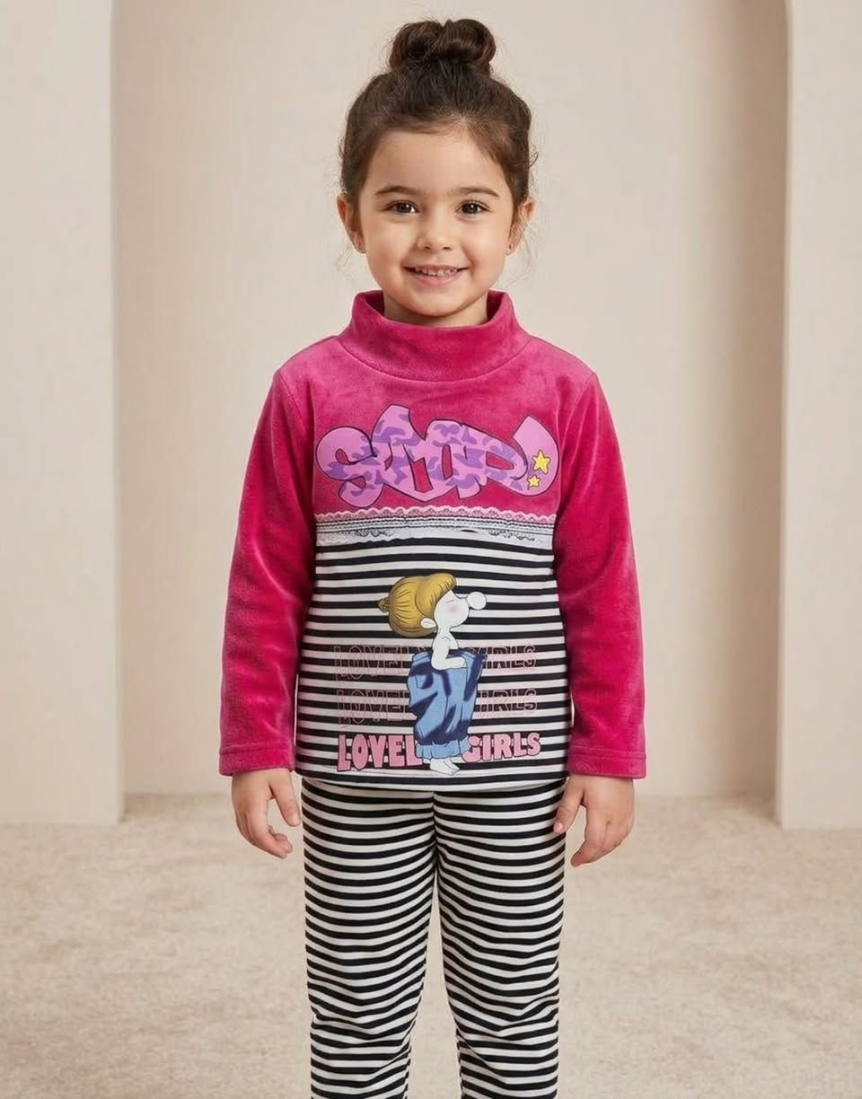 تراك بناتي • مخملية • عمر ١-٣ سنوات