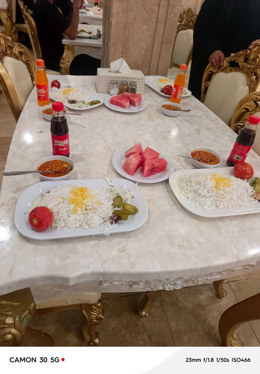 بسم الله بعد التوكل على الله آخر 12 مقعد حملتنا إلى الأمام الرضا عليه السلام بسعر 160 ألف شامل ثلاث وجبات طعام في مشهد تاريخ الرحله 5/10 مع كافة الخدمات السياحيه والدينيه في قم ومشهد سارعو بلحجز المقاعد الاخيره ***********بي واتساب سيف أبو علي

نص مكتوب في الصور:
- CAMON 30 5G
- 23mm f/1.8 1/50s ISO466
- 23mm f/1.8 1/50s ISO450
- 23mm f/1.8 1/50s ISO350
- CAMON 30 5G 23mm f/1.8 1/50s ISO350