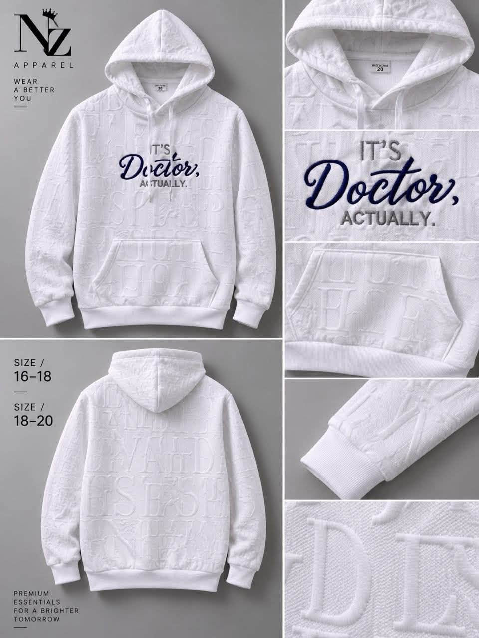 سويتر ولادي  ابيض معجن 

سعر  الدرزن   52  الف 

قياس 12/6 سنه 

اقل طلب  درزن

نص مكتوب في الصور:
- Nz APPAREL WEAR A BETTER YOU SIZE / 21 FRONT VIEW BACK VIEW HOOD & NECK LABEL L CHEST EMBROIDERY DETAIL Norton SPORT CLUB SLEEVE & CUFF DETAIL PREMIUM ESSENTIALS FOR A BRIGHTER TOMORROW SOFT COMFORT EVERYDAY QUALITY TIMELESS STYLE KANGAROO POCKET PREMIUM FABRIC DETAIL
- Nz APPAREL WEAR A BETTER YOU SIZE / 16-18 SIZE / 19-21 FRONT VIEW BACK VIEW HOOD & NECK LABEL CHEST EMBROIDERY DETAIL SLEEVE & CUFF DETAIL KANGAROO POCKET PREMIUM FABRIC DETAIL PREMIUM ESSENTIALS FOR A BRIGHTER TOMORROW SOFT COMFORT EVERYDAY QUALITY TIMELESS STYLE
- Nz APPAREL WEAR A BETTER YOU FREE DESN HUSSEIN name SIZE / 16-18 SIZE / 18-20 PREMIUM ESSENTIALS FOR A BRIGHTER TOMORROW Nz STYLE BUILDS CONFIDENCE
- NZ APPAREL WEAR A BETTER YOU IT'S Doctor, ACTUALLY. SIZE / 16-18 SIZE / 18-20 PREMIUM ESSENTIALS FOR A BRIGHTER TOMORROW
- Nz APPAREL WEAR A BETTER YOU SIZE / 16-18 SIZE / 18-20 PREMIUM ESSENTIALS FOR A BRIGHTER TOMORROW
