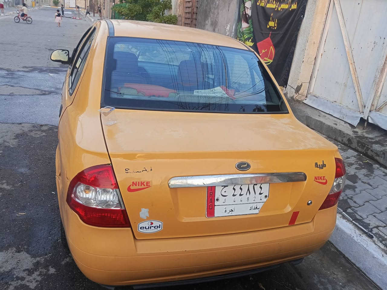 سياره طيبه2015
كير ومحرك مكفولات تبريد نقص غاز
 سياره كبل لشارع عليها غرامه تنزل من السعر
 مصفره هيئه 
سنويه بسمي شرط تحويل ثاني يوم السعر 32
مامتوجد ع فيس 
*********** مكاني بغداد الحسينيه الراشديه

