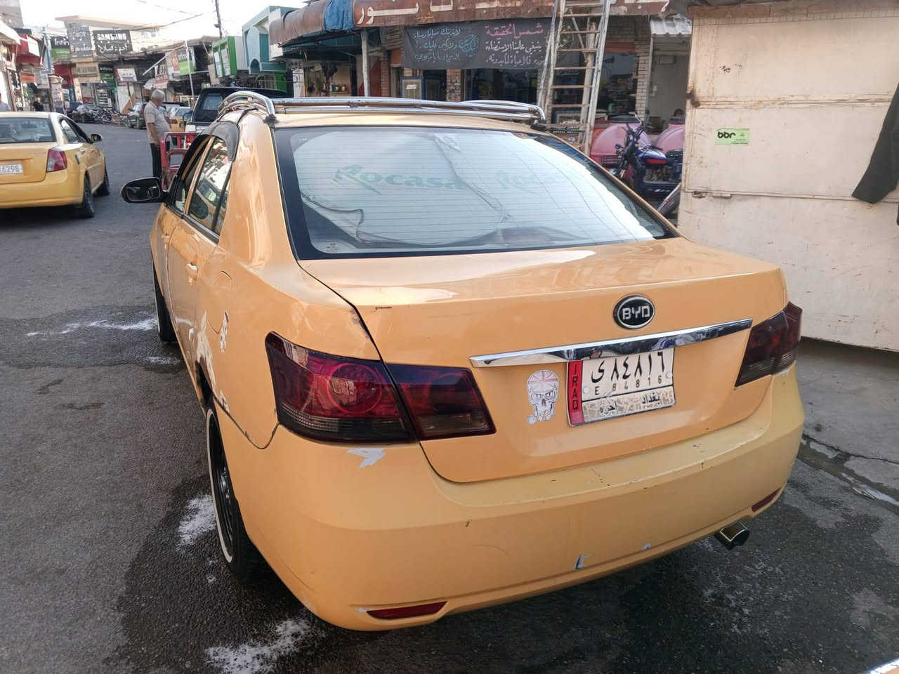 سياره BYD للبيع موديل 2013تخم تايرات جديد تبريد شغال السعر 48وبي مجال  للاستفسار***********
+مكلف بل نشر
