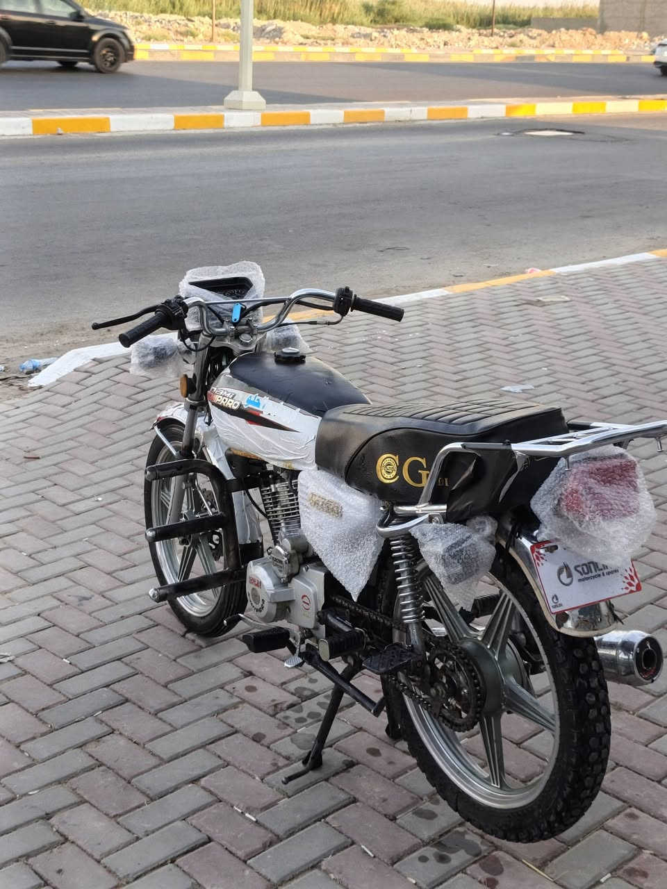 السلام عليكم
دراجه نوع نامه برو 5 گير

 موديل 2020

كير محرك شرط 

محرك مفتوح

كهربائيات كله شغاله

صالنصه رياضي 
 
كله شرط نضيفه وناعمه وحلوه 

السعر 
((350)) وبي مجال
للأستفسار اتصل
***********
‏‪***********‬‏
