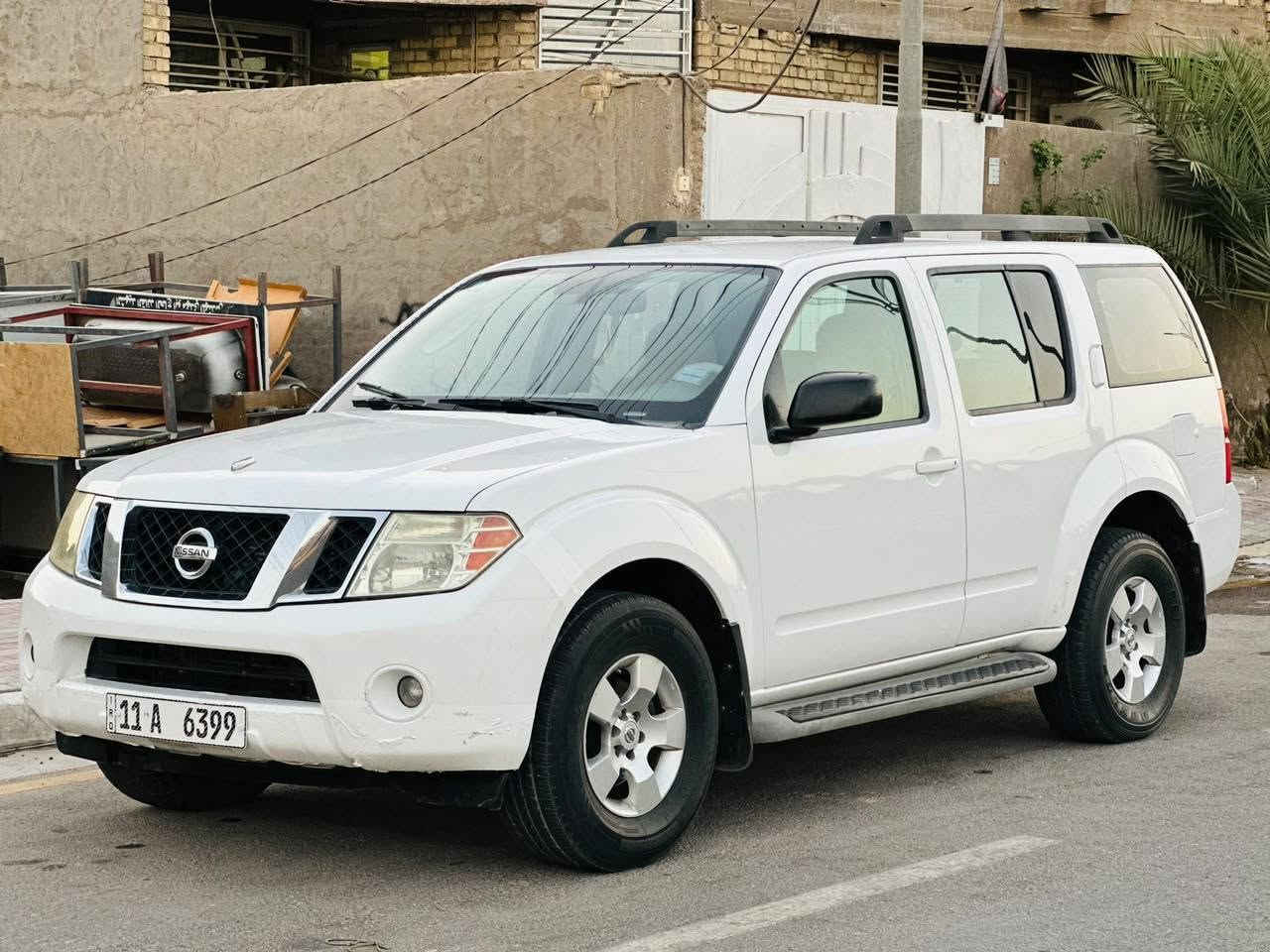للبيع نيسان بافندر موديل 2008 رقم بغداد انكليزي ٤ارقام وارد خليجي مكفوله ضربه وتبديل بيها صبغ قبق جنطه فقط والباقي مكفول مواصفات شاشه كامره دواره حساس تحكم ستيرن داخل بيجي مكينه V6 وكير وحداديه وتبريد مكفولات تبريد قطعتين 7 راكب السعر88 عنوان كربلاء الاستفسار الاتصال ع رقم ***********

