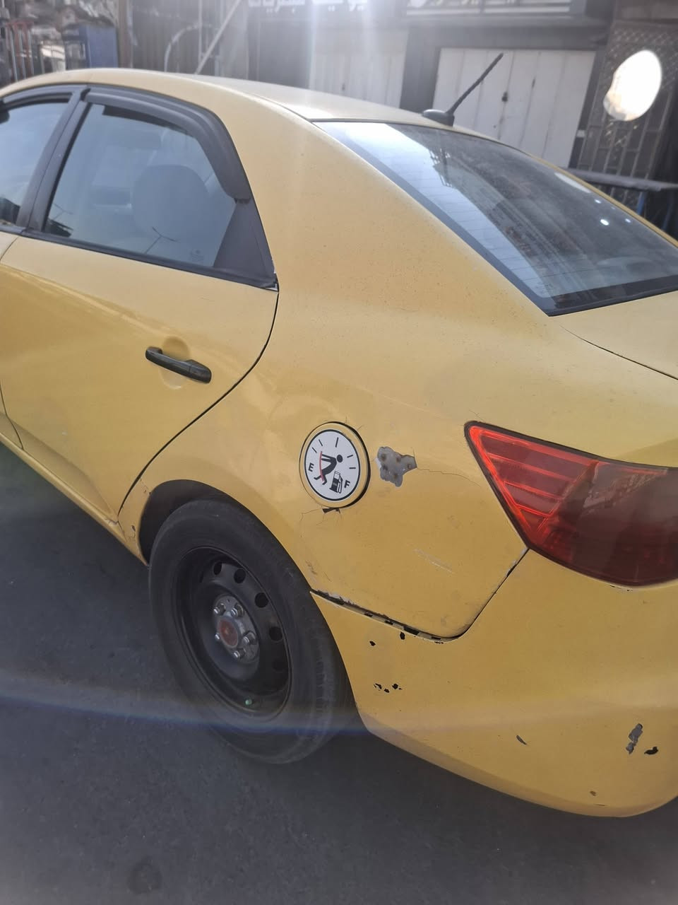كيا فورتي ٢٠١٣ رقم بغداد رقم صاحب السيارة  ... *********** العنوان المشتل الامين

