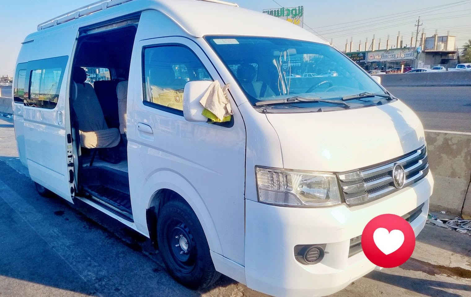 فوتون 2020 CS2 استلام شركة 2022/6 استقطاع مباشر
ماشيه 171 الف كيلو عاليه العريضة مو كصيفه كير ومحرك ميتسوبيشي ياباني الحجم الكبير واكسل وحداديه وتبريد وباتري خير من الله مجموعتها ياباني اصل فقط بدي فتون
تخم تاير تخم ويل هايس شرط الياباني ابو الختم سيبايه تزريف كشنات اضافيه 17 راكب 
منظومة غاز ⛽️ 
بيهه ضربه بالربع الي وره التاير الخلفي جنطه مبدله 
مكاني بغداد سعرها 150 وبيها مجال 
***********
