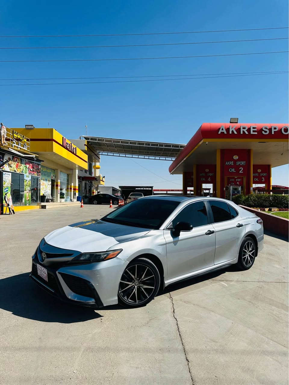 TOYOTA CAMRY 2022 SE Pls
رفز مرور   
حيزام  ده فروشم 
گئر مكينه شه رت
جار تا جديد 
سعر ١١٣$مجال😱
*********** اكر, نينوى
