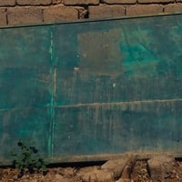 باب حوش • حديد ثقيل • ١٦٠×٣٧٠سم