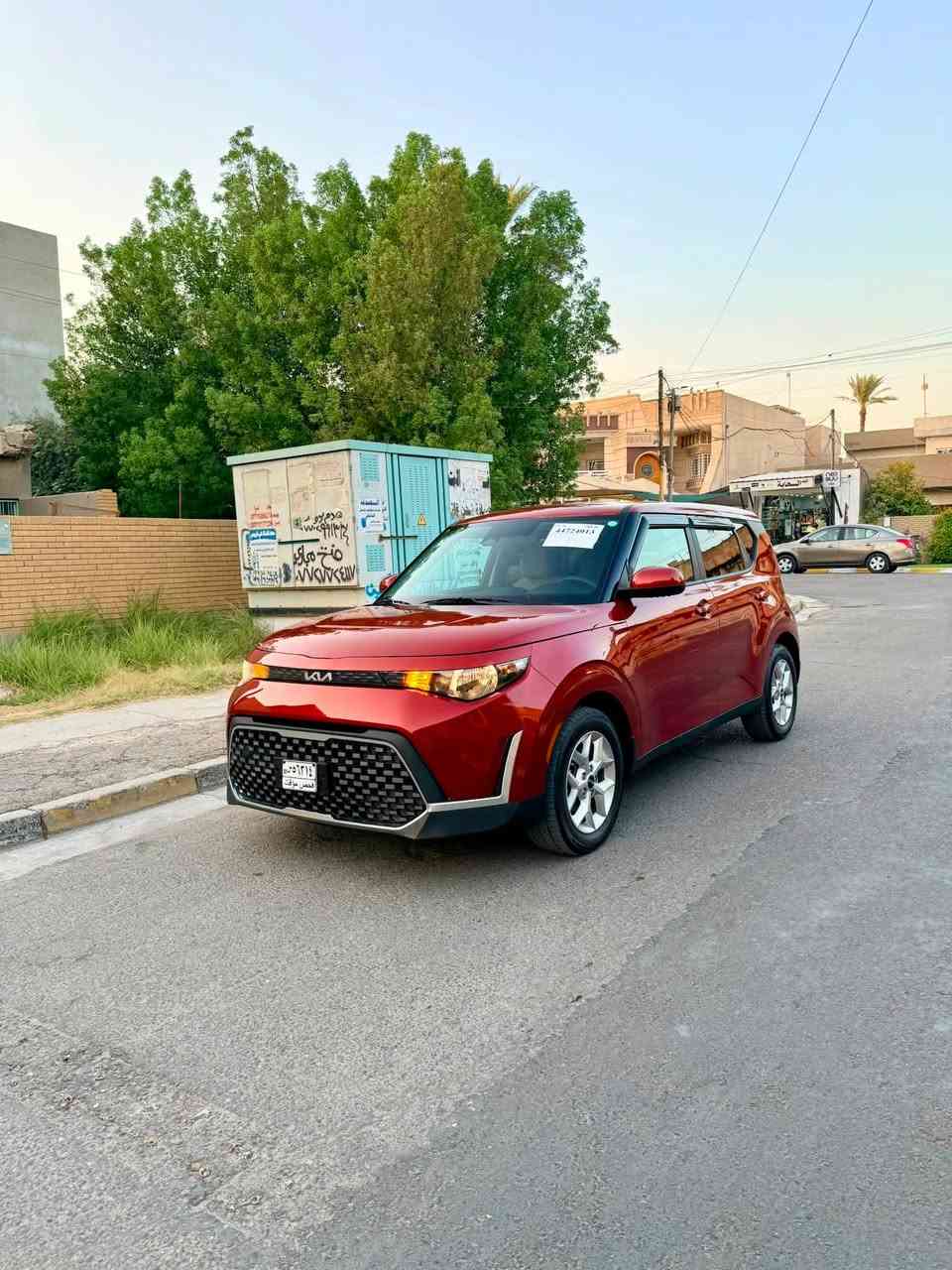 كيا صول وارد امريكي موديل 2024 محرك 2000 دوش ماشيه 32 الف موصفات السيارة نص فول وشاشه جبيرة رادارات امامي خلفي وبل مري نضام سبورت توقف ذاتي تشغيل عن بعد تحديد مسار موصفات كلش حلوه بيه 
السيارة حادثه تصليح شبر بلبنيد فقط بدون دواخل كفاله عامة من الصبغ والتبديل 
مكاني بغداد الحبيبية
التواصل والاستفسار *********** 
ملاحظة السيارة دخول جديد بدون رقم
