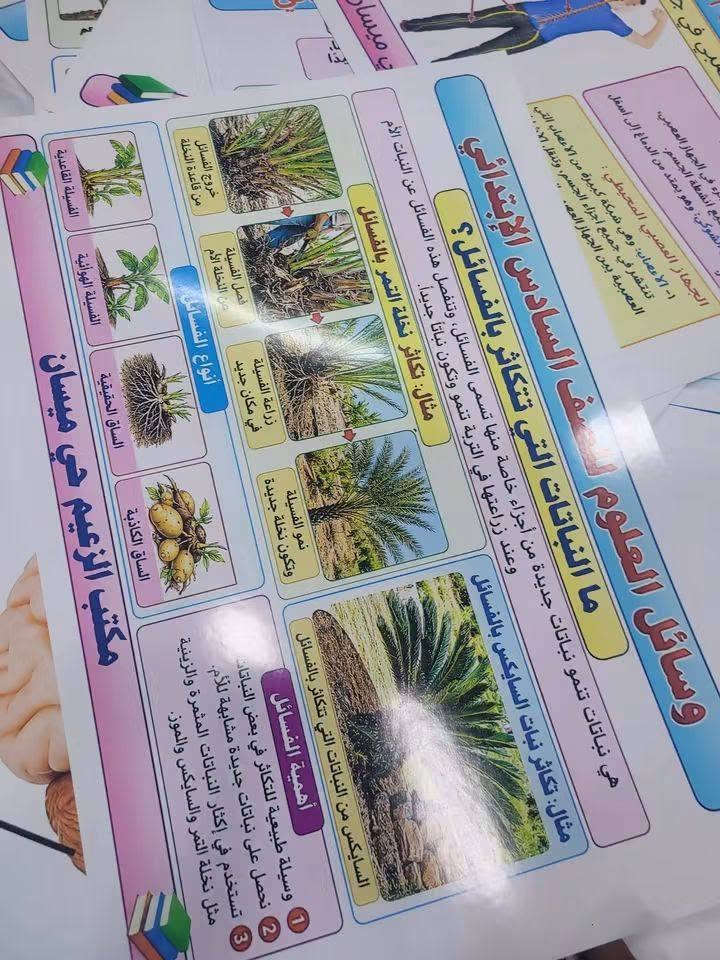 وسائل العلوم سادس • ٦٠ بوستر • حي ميسان