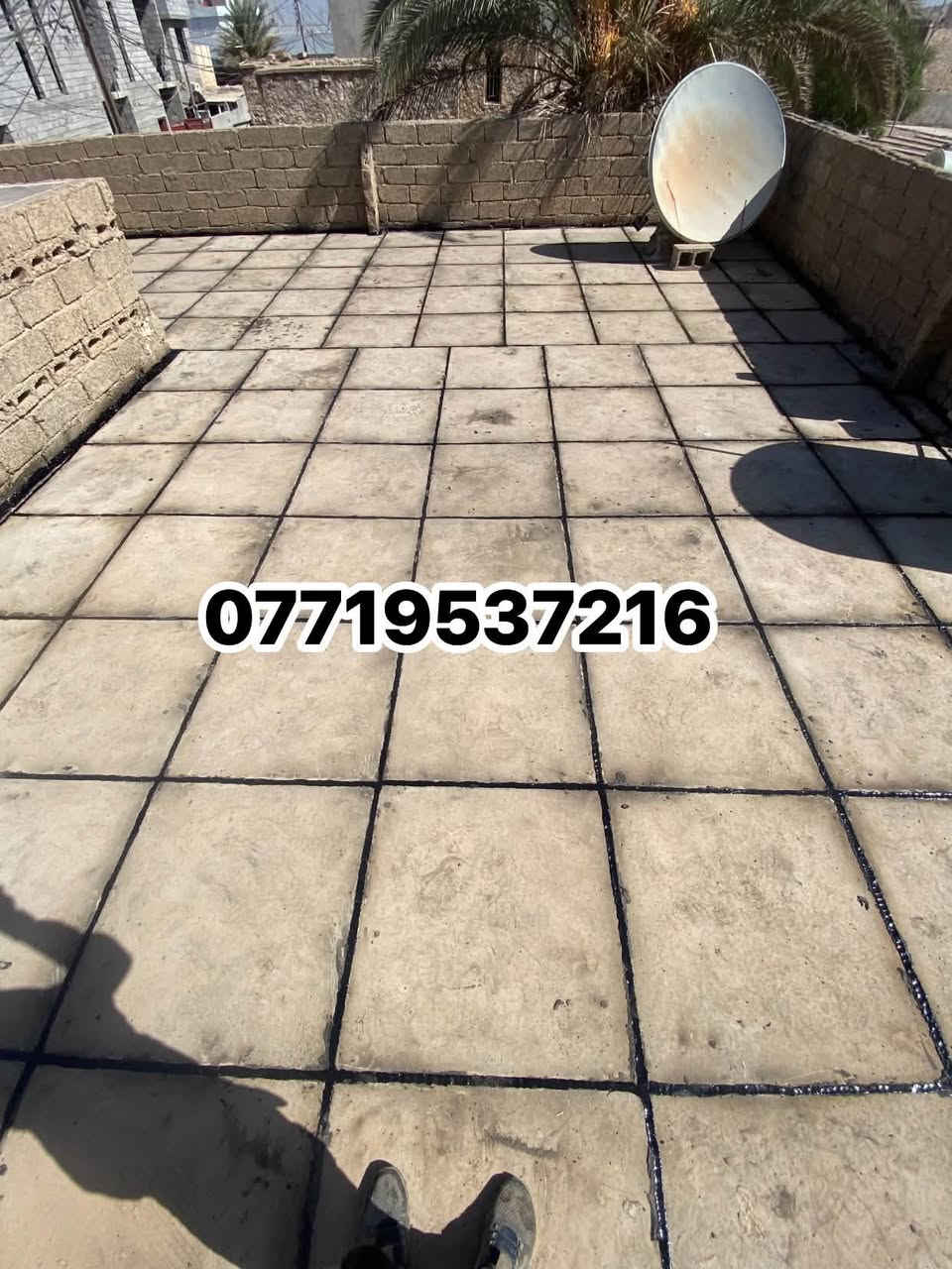 حافظ علئ بيتك من الرطوبه وسقوط الامطار. شغل ماستك درجه اولئ
قلع قديم وضرب ماستك جديد و كوي
(خصم لعوائل شهداء وايتام). نعمل كافه موسسات الحكوميه
لسنا الوحيدون لكننا الأفضل.👍.     احنا رقم واحد 💪
منستلم فلوس اذا معجبك شغل
لاستفسار
***********
نعمل (طوز و اطرافه)
